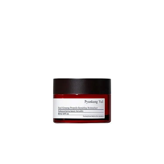 Anti-age крем с красным женьшенем и прополисом для упругости кожи Pyunkang Yul Red Ginseng Propolis Repairing Moisturizer